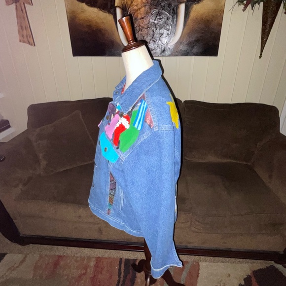 Bristol Blues • Nativity Theme • Large • Blue • Jean • Denim • Jacket - Picture 8 of 12